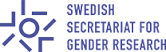 Swedish Secretariat for Gender Research logo, Gender Summit 9 Europe supporting organisation